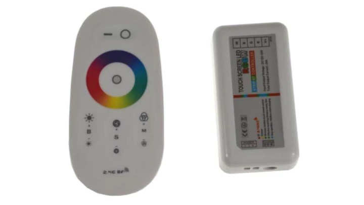 Kontroler LED RF RGBW 2,4Ghz 4*6A 12-24V