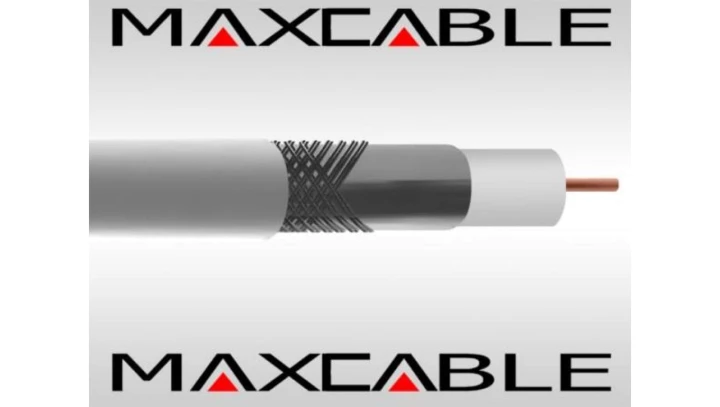 Przewód RG6U 1,02Cu 100m MAXCABLE