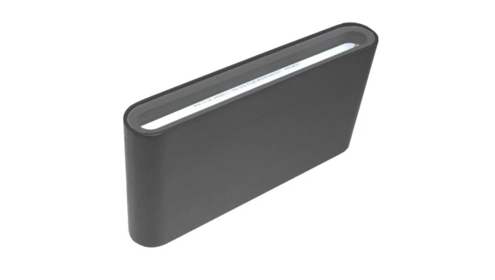 Oprawa elewacyjna LED Flow 2x6w 3000K antracyt