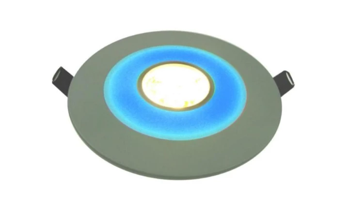 Downlight MOON blue 3*1W biały ciepły,biały