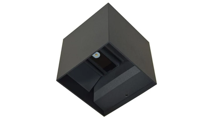 Oprawa elewacyjna LED Kreon 2*3w kwadrat 3000K cz