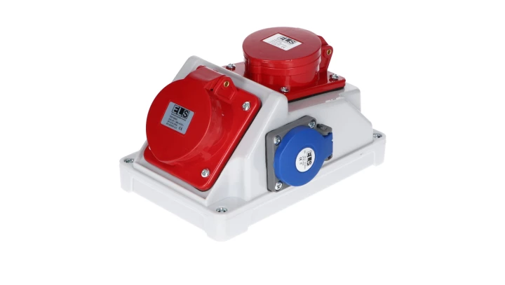 Rozdzielnica budowlana COMBO PLUS 2x16/5 2x230V IP44 / E9606021652+