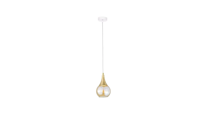 Lampa wisząca nowoczesna 1xE27 LACRIMA WHITE