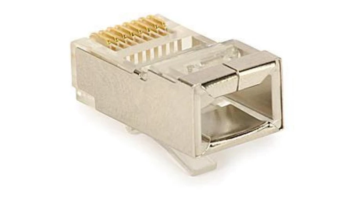Wtyk modularny RJ-45 8p8c kat.5e ekranowany /opak = 100szt/
