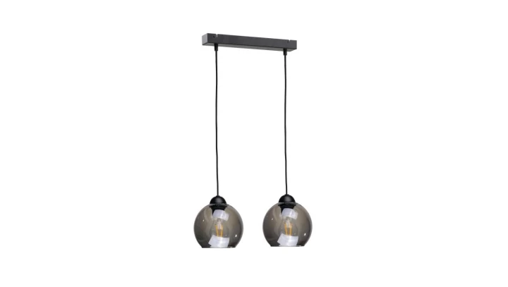 Lampa wisząca nowoczesna 2xE27 YUNO BLACK