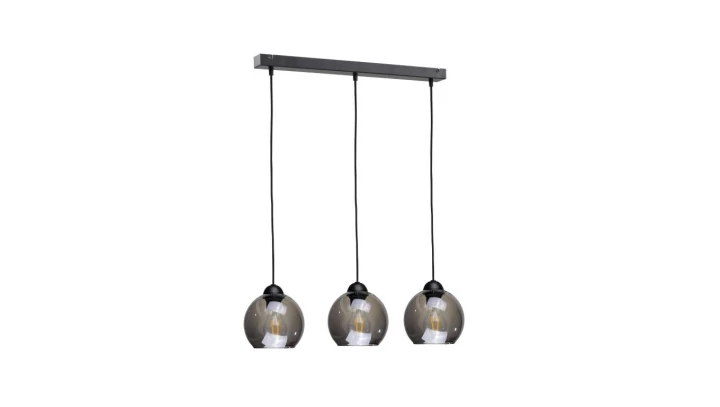 Lampa wisząca nowoczesna 3xE27 YUNO BLACK