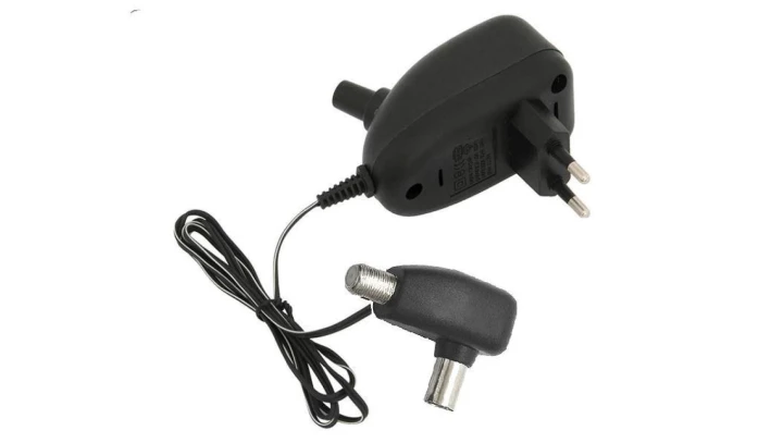 Zasilacz antenowy regulowany 0-12V 100mA z gniazdem F