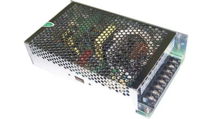 Zasilacz impulsowy 12V 10A modułowy metal, moc zasilacza 120W