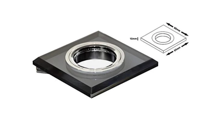 Oprawa sufitowa Worta Black