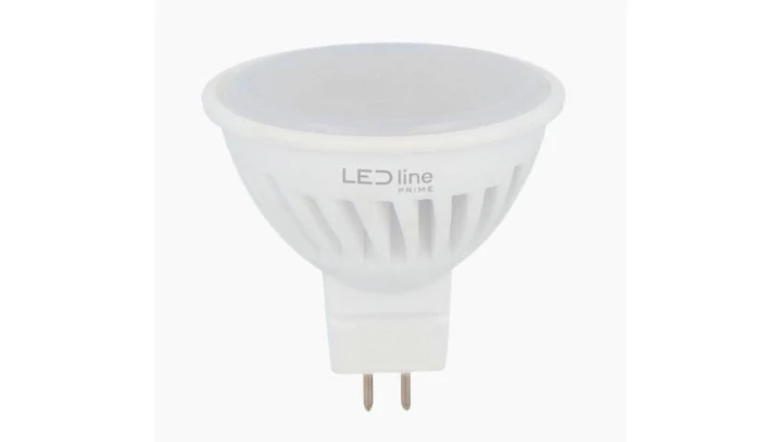 LED line PRIME żarówka LED MR16 5W 4000K neutralna 600lm 10-18V AC/DC CERAMICZNA 5 lat gwar.