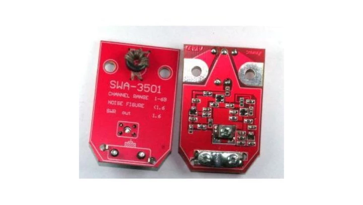 Wzmacniacz anten siatkowych SWA-3501 wzmocnienie 26-34 dB