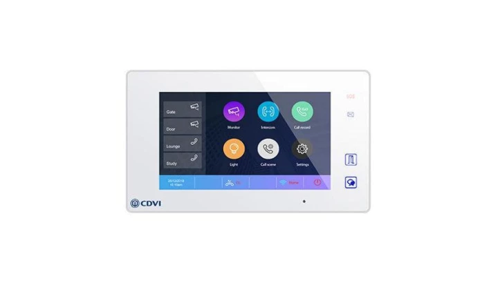 Standardowy monitor 2EASY, czarny 7 WIFI czarny