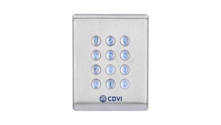 Wandaloodporna klawiatura dostępu INOX - 2 przekaźniki