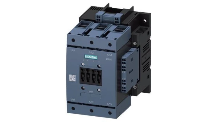 STYCZNIK, 55 KW/400 V,/AC-3, AC/DC ZNAMION. NAP. STERUJĄCE UC 220-240 V, STYKI POM. 2 NO+2 NC 3-BIEG., WLK. S6 PRZYŁ. SZYNOWE