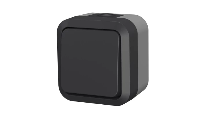 Łącznik uniwersalny pojedynczy natynkowy Aqua Pro IP55 szary / 60320