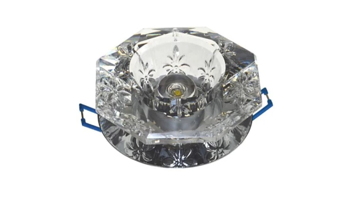 Downlight LED kryształ 9 1*3W biały zimny