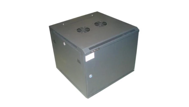 Szafa 19iquot/br wisząca PILO 9U 600x600 RAL9004 blacha