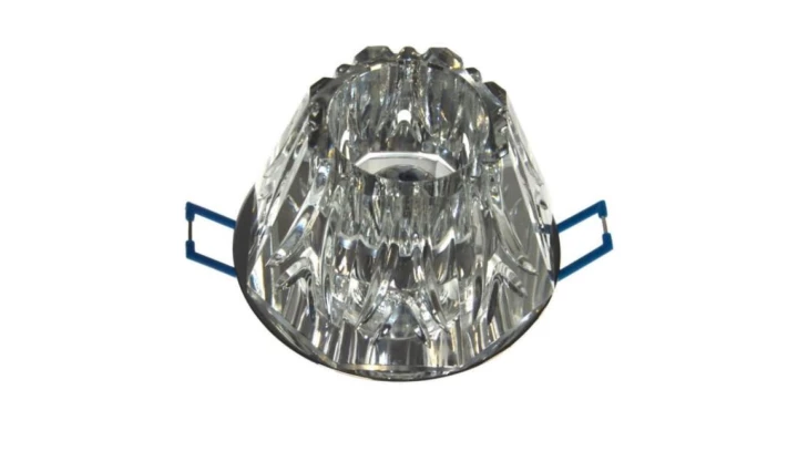 Downlight LED kryształ 3 1*3W biały zimny