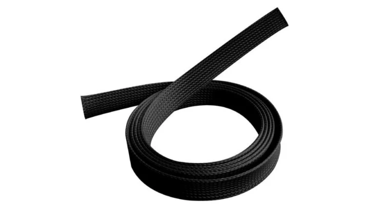 Organizator kabli 40mm czarny -