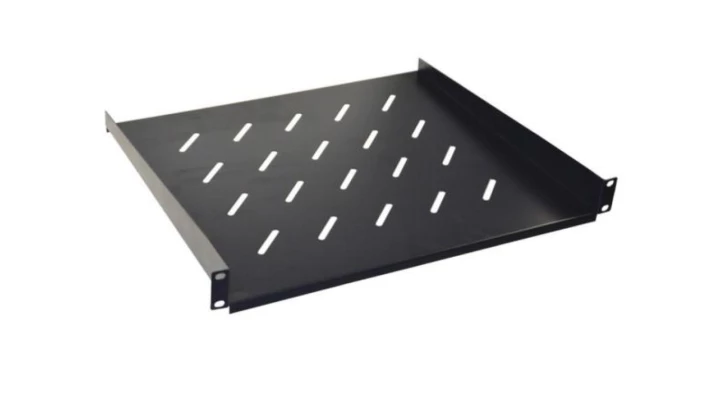 Półka stała 19iquot/br 1U głębokość 400mm V RAL9004