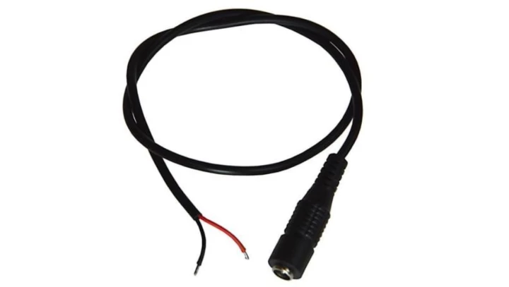 Gniazdo DC 2,1/5,5 na kablu 45cm op/10