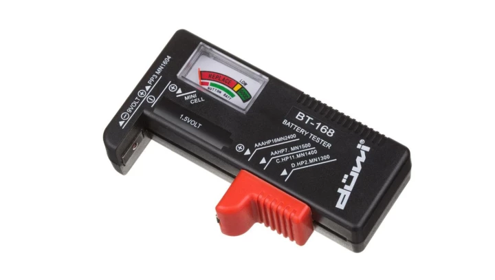 Tester miernik baterii i akumulatorków analogowy / 29313