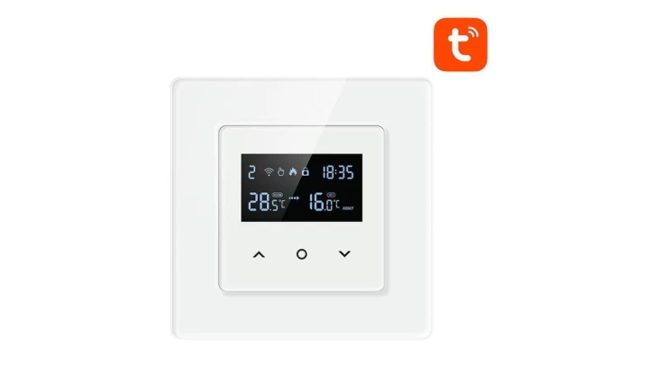 Inteligentny termostat Avatto WT200-16A-W ogrzewanie elektryczne 16A WiFi TUYA