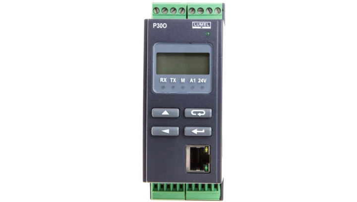 Programowalny przetwornik wejście impulsowe wyjście I 0/4-20mA interfejs Ethernet wyj. zasilające 24V DC/30mA zasilanie 85-253V