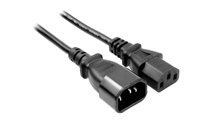 Kabel zasilający komputerowy przedłużacz 1,8m