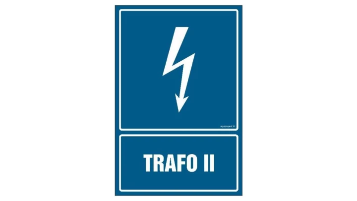 ZNAK - HG054 Trafo II - arkusz 9 naklejek 5 x 7,5 cm FN - Folia samoprzylepna