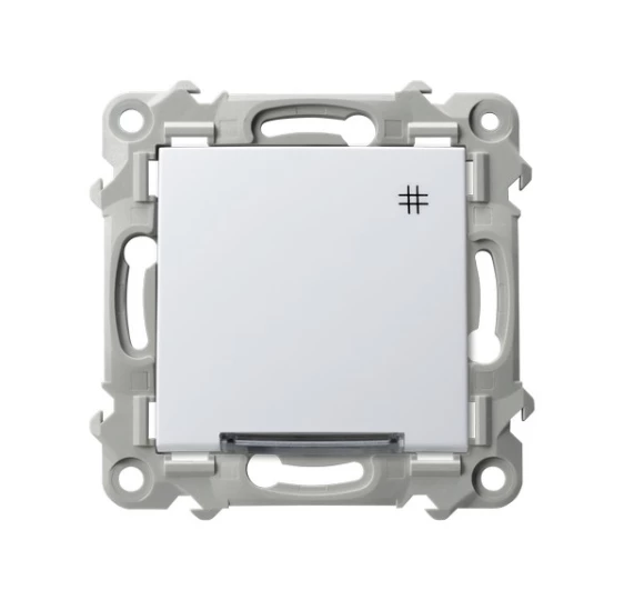 SZAFIR Łącznik krzyżowy z podświetleniem białym biały ŁP-4ZS/m/00