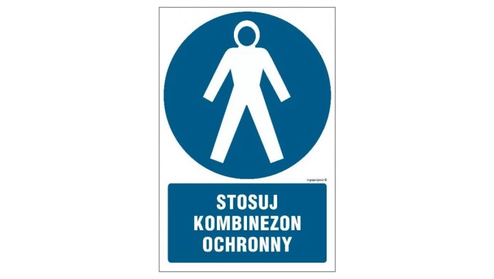 ZNAK - GL022 Przechodź pomostem 50 x 75 cm KN - Folia podłogowa
