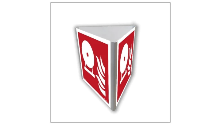 ZNAK - BF813 Stała butla gaśnicza (3D dościenny) 15 x 15 cm PS - Płyta 1mm foto.