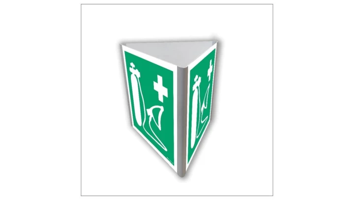 ZNAK - AE828 Respirator tlenowy (3D dościenny) 20 x 20 cm PS - Płyta 1mm foto.