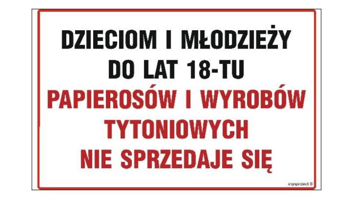 ZNAK - NC046 Działka prywatna nie zaśmiecać 30 x 20 cm FN - Folia samoprzylepna