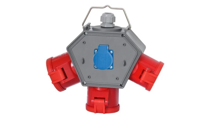Rozdzielnica POLYBOX - gniazda 3x32A 5p, 230V