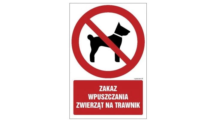 ZNAK - GC067 Zakaz wstępu z lodami 35 x 52,5 cm KS - Folia podłogowa foto.