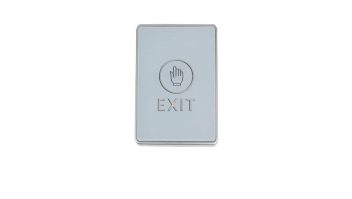 Przycisk wyjścia, otwacia drzwi, natynkowy, dotykowy, podświetlenie LED, NO/NC/COM, biały 86x56 Fox C3