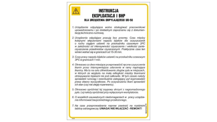 ZNAK - IAA22 Instrukcja BHP techniki mycia i dezynfekcji rąk 24,5 x 35 cm PN - Płyta 1mm