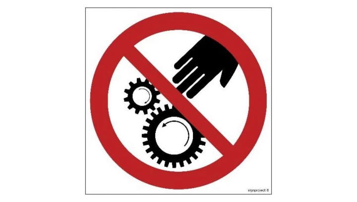 ZNAK - GB027 Ruchome części maszyny 15 x 15 cm PS - Płyta 1mm foto.