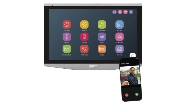 Monitor GoSmart IP-750B do wideodomofonu IP-750A WiFi / H4021