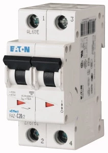 Wyłącznik nadprądowy 2P D 8A 15kA AC FAZ-D8/2 278778