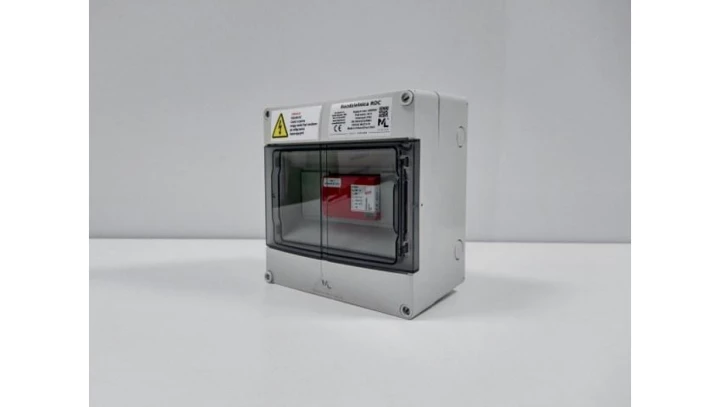 Rozdzielnica DC TYP1 - RDC1/1M/T1+T2 - 1MMPT / IP65 / 400V AC / 1000V DC / WEW.