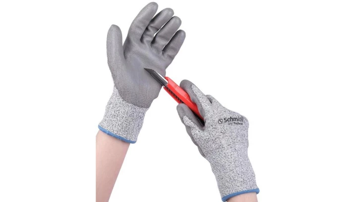 Rękawice robocze antyprzecięciowe ochronne roz. 8 Schmith