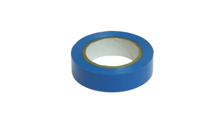 Taśma izolacyjna niebieska PVC 19mm 20m TI-19/20/NIEBIESKI W-05122
