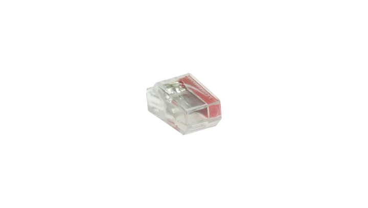 Szybkozłączka 2x do przewodów sztywnych 24A 0,75-2,5mm2 450VAC SZ-2W W-00370 /kpl 5szt./