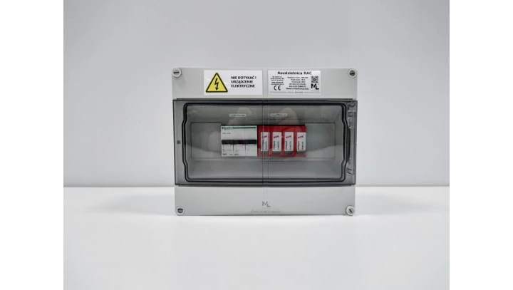 Rozdzielnica AC TYP24 - RAC24/3F/B40A/T2 do 13-22kW - SCHNEIDER K60N-B40-3 / IP65 / 400V AC / 1000V DC / WEW.