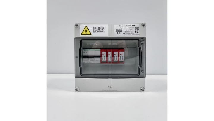 Rozdzielnica AC TYP23 - RAC23/3F/B25A/T2 do 8,2-12,5kW - SCHNEIDER K60N-B25-3 / IP65 / 400V AC / 1000V DC / WEW.