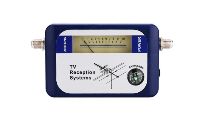Analogowy miernik sygnału satelitarnego DVB-S2 SAT-Finder