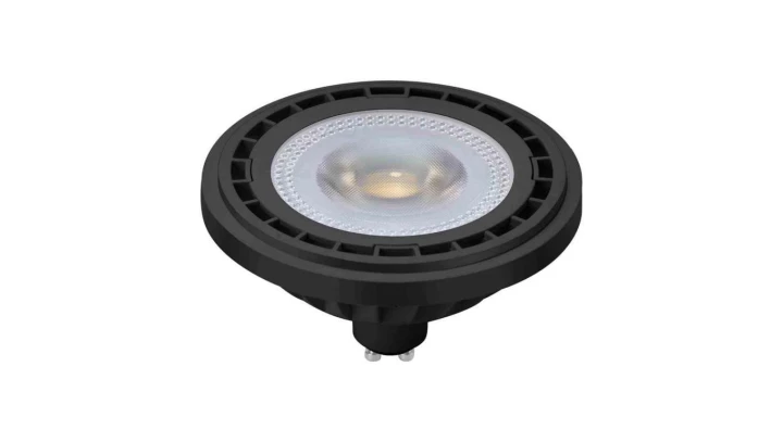 ŻARÓWKA AR111 - 6W GU10 3000K/ Czarna AR8035 Eko-Light